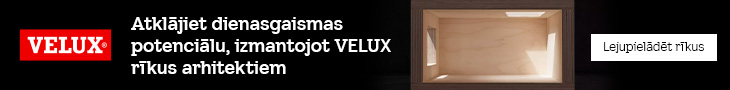 VELUX rīki arhitektiem-lejā