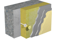Ārsienu siltumizolāciju cieta minerālvates plāksne | ISOVER FS30