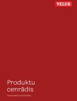 Velux produktu cenrādis 2026