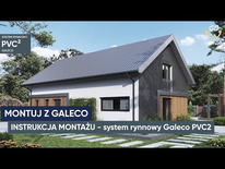 Galeco PVC kvadrātveida noteksistēmas montāžas instrukcija (PL)