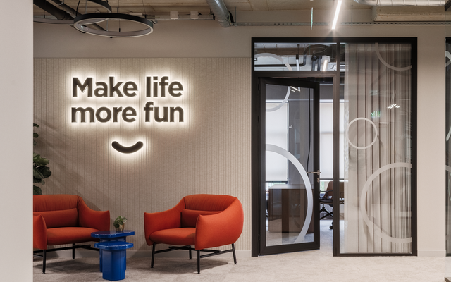 Interjera dizains, kas runā zīmola valodā un iedvesmo darbam 