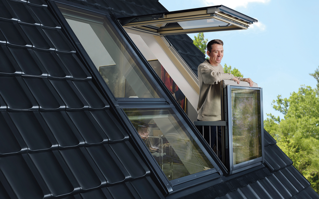 GREENVIEW balkona logi | FAKRO