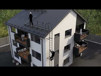 Ruukki Safeline jumtu drošības trošu sistēma