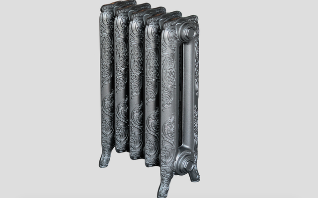 Ekskluzīvi dizaina radiatori no čuguna “FAN” stendā