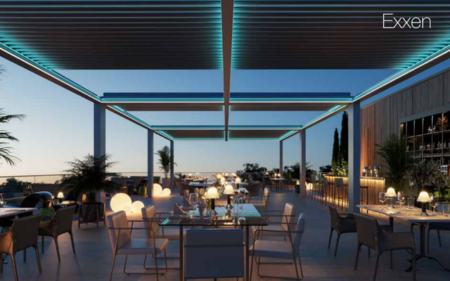 Bioklimatiskās pergolas | EXXEN