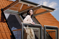 FAKRO balkona logi Netflix šovā "Instant Dream Home"