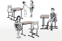 Skolēnu galds un krēsls | Kompetence