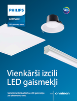 Philips Ledinaire LED gaismas ķermeņu klāsts