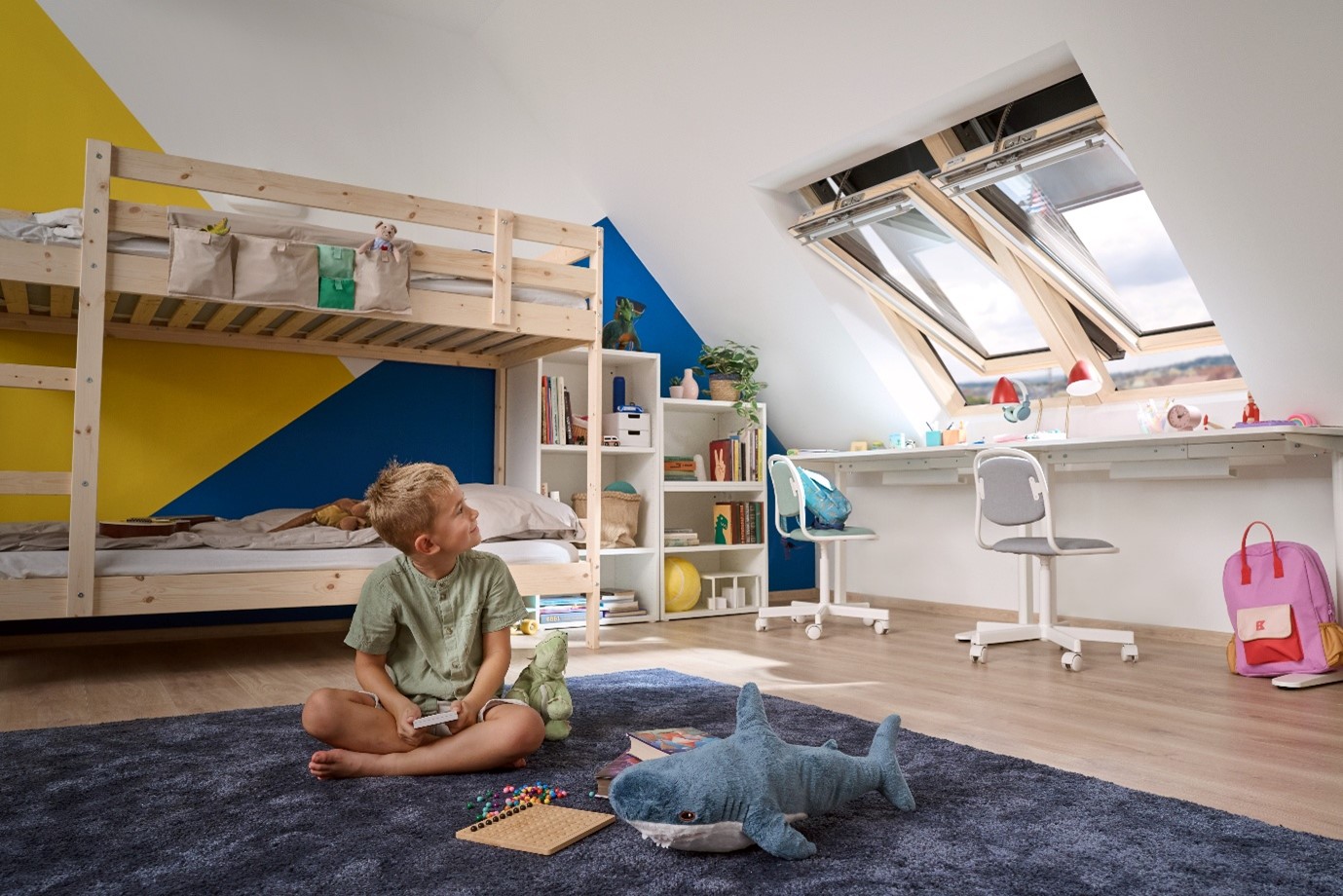 Velux jumta logi