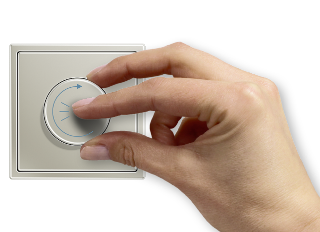 JUNG LB MANAGEMENT ROTARY DIMMER